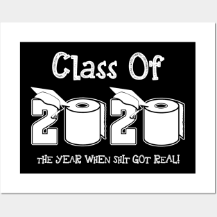 Funny Class Of 2020 Graduating Class In Quarantine School Posters and Art